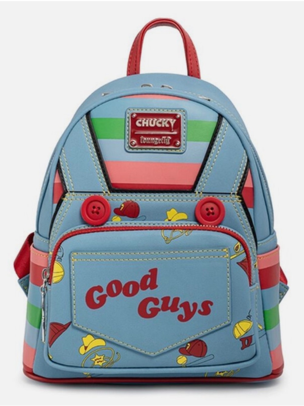 Loungefly Chucky Cosplay Child’s Play Horror Mini Backpack